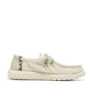 Chaussures Beige Homme Hey Dude Wally Sport Mesh vue 2