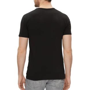 Lot de trois T-Shirt Blanc/Noir/Gris Homme Tommy Hilfiger Stretch vue 0