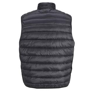 Chaqueta sin mangas negra para hombre Jack & Jones Bradley ver 0