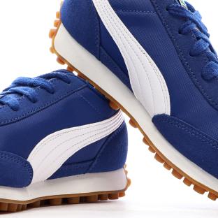 Baskets Bleu/Blanche Garçon Puma Easy Rider vue 7