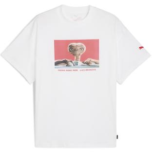 T-Shirt Blanc Homme Puma Hoops X E.t. vue 0