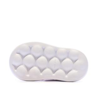 Baskets Blanches/Roses Fille Adidas Grand Court 2.0 vue 5