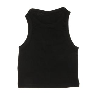 Débardeur Noir Fille Teddy Smith Lilou vue 2
