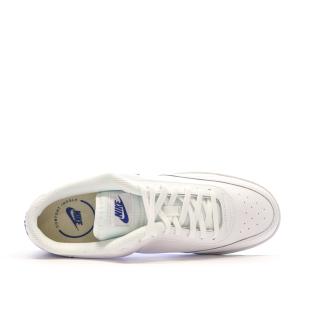 Baskets Blanches Homme Nike Court Vintage vue 4