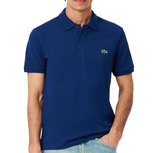 Polo Bleu Roi Homme Lacoste Slim Fit vue 0