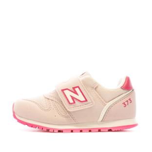 Baskets Roses Fille New Balance 373 pas cher
