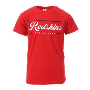 T-Shirt Rouge Garçon Redskins TS6074 pas cher