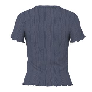 T-Shirt Marine Femme Pieces Marie vue 0