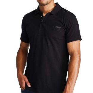 Polo Noir Homme Airness Predator vue 0
