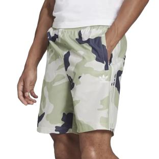 Short Vert/Violet/Blanc Homme Adidas Camo vue 0