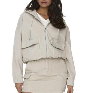 Veste en Velours Beige Femme Only Kenzie pas cher
