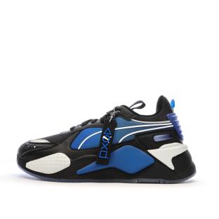 Baskets Noires/Bleu Garçon Puma Rs-x Playstation 396657 pas cher