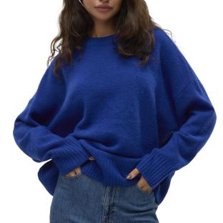 Pull Bleu Femme Vero Moda Boom pas cher