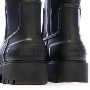 Bottes Noir Femme Calvin Klein Jeans High Rainboot Neopre vue 0