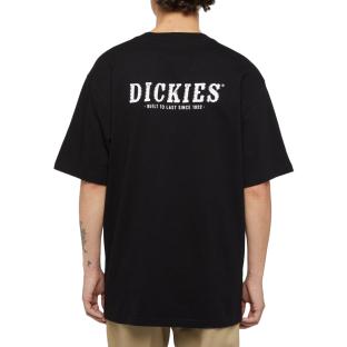 T-shirt Noir Homme Dickies Script vue 2