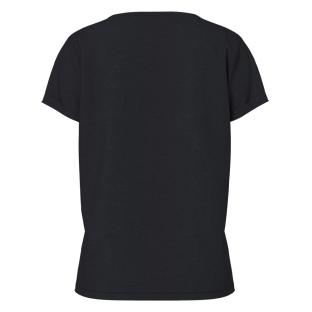 T-Shirt Noir Femme Pieces Pcoda vue 0