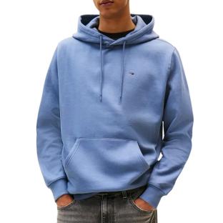 Sweat Bleu Homme Tommy Hilfiger Tjm Reg S Flag pas cher