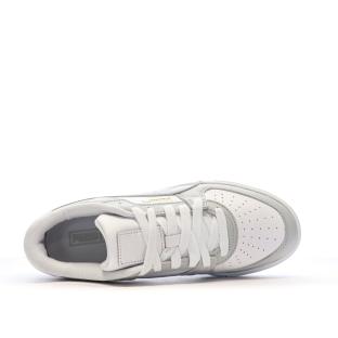 Baskets Blanches/Gris Homme Puma Pro Classic vue 4