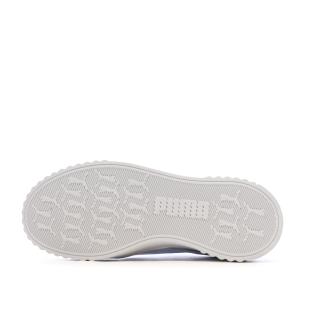 Baskets Blanc/Gris Femme Puma Carina 3.0 Luxe vue 0