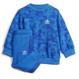 Survêtement Bleu Bébé/Garçon Adidas Crew Set IR6465 pas cher