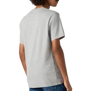 T-shirt Gris Homme Levi's Original Vneck vue 2
