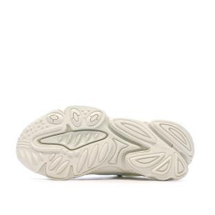 Baskets Blanches/Crème Femme Adidas Ozweego vue 0