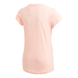 T-shirt Rose Fille Adidas Haves vue 2