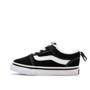Baskets Noires/Blanches Garçon/Fille Vans Ward pas cher