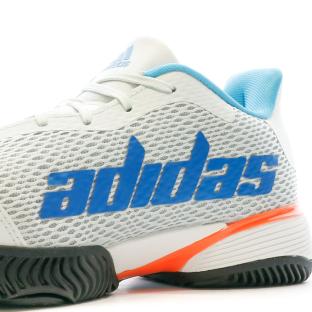 Chaussures de Tennis Blanches Femme Adidas Barricade vue 7