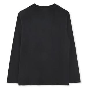 Camiseta negra para niño de Hugo Boss J52727 ver 0