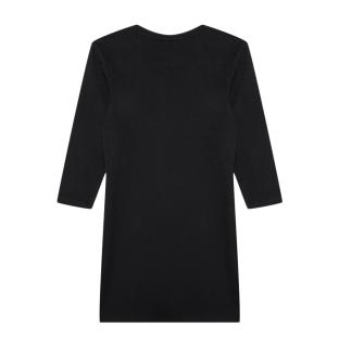 Robe Noir Fille Guess Sleeves vue 0