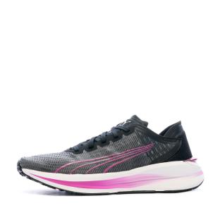 Chaussures de running Noir/Violet Puma Electrify Nitro pas cher