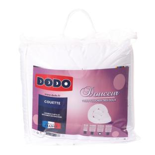 Couette Synthétique Toucher Doux Blanche Dodo 240x220 pas cher