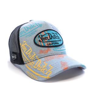 Casquette Bleu/Multicolore Homme Von Dutch CT vue 0