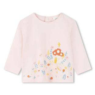 T-shirt Rose Bébé Fille Carrément Beau Y30218 vue 0