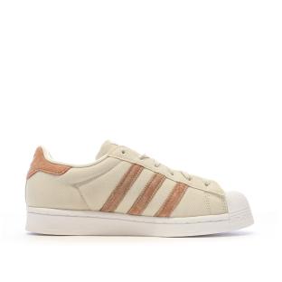 Baskets Beige/Taupe Garçon/Fille Adidas Superstar HP6548 vue 0