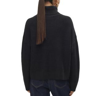Pull Noir Femme Vero Moda Momega vue 2