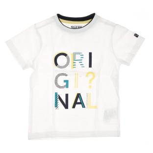 T-shirt Blanc Garçon EOM Dixsou pas cher