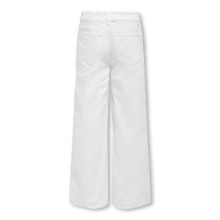 Vaqueros anchos blancos para niña ONLY Comet Life Wide ver 0