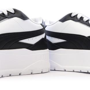 Baskets Blanches/Noires Femme Puma Karmen 397461 vue 7