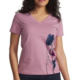 T-Shirt Rose Femme TBS MELBATEE vue 0