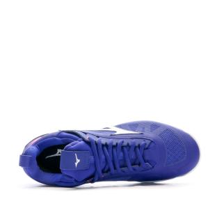 Chaussures de sport Bleu Mixte Mizuno Shoe Wave vue 4