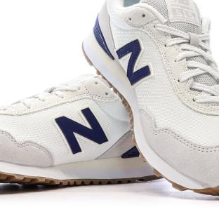 Baskets Blanches/Marine Homme New Balance 515 vue 7