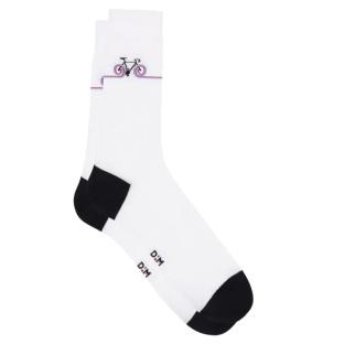 Chaussettes Blanc Homme Dim D0CTU pas cher