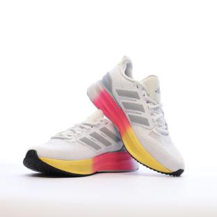 Chaussures de running Blances/Roses Homme Adidas Ultrarun 5 vue 0