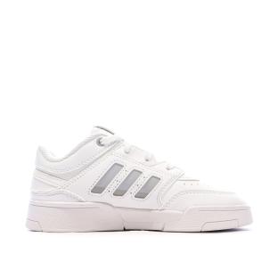 Baskets Blanches Junior Adidas Drop Step Low vue 2
