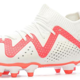 Chaussures de Football Blanc/Rose Garçon PUMA Future Match vue 7
