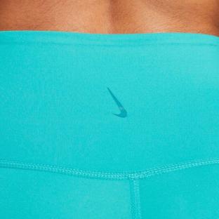 Legging Turquoise Femme Nike 7/8 Lurex vue 3