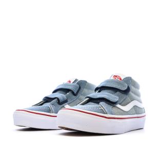 Baskets Bleu/Rouge Garçon/Fille Vans Reissue vue 6