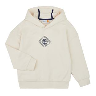 Sudadera beige para niño junior Timberland T60443 Cream ver 0